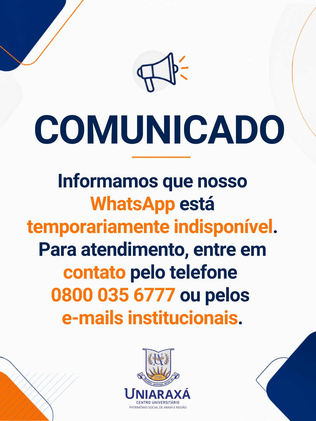 Whats indisponivel